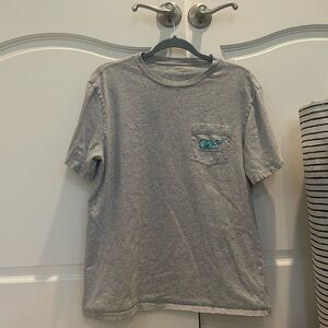 Vineyard Vines Fish Pattern Shirt - Size Medium